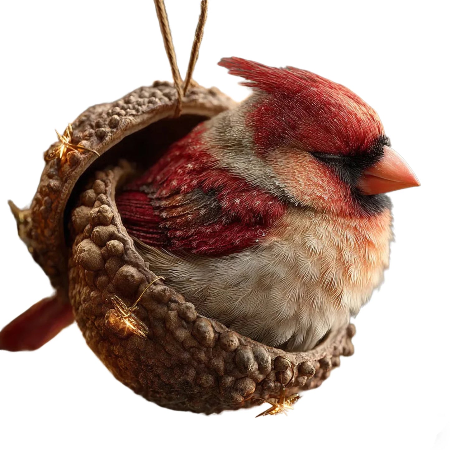 Acrylic 2D Animal Christmas Ornaments | Cute Xmas Tree Pendants