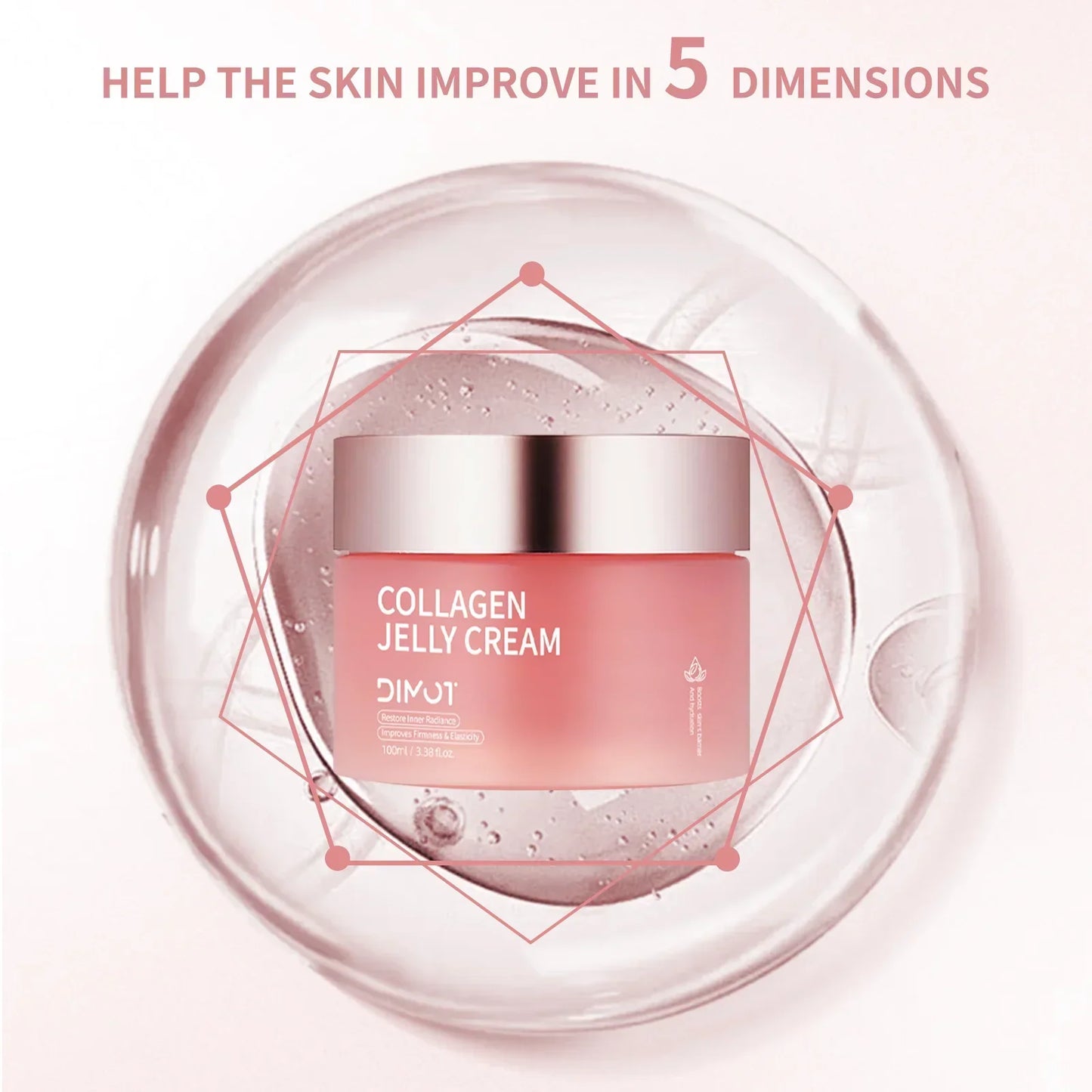 Collagen Jelly Cream 100ml – Niacinamide & Hydrolyzed Collagen