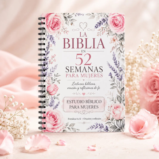 52 Week Bible Study Journal Women Devotional Planner Prayer Notebook Peaceful Pleasures Health and Wellness