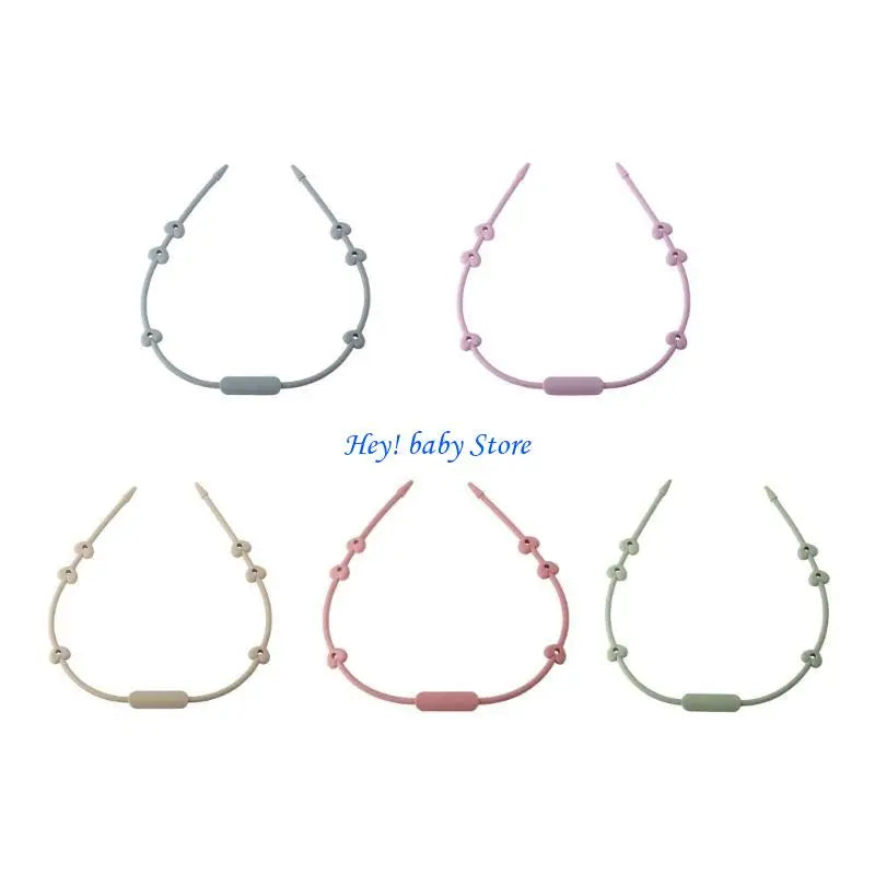 Baby Silicone Cup Catcher – BPA-Free Pacifier Safety Strap