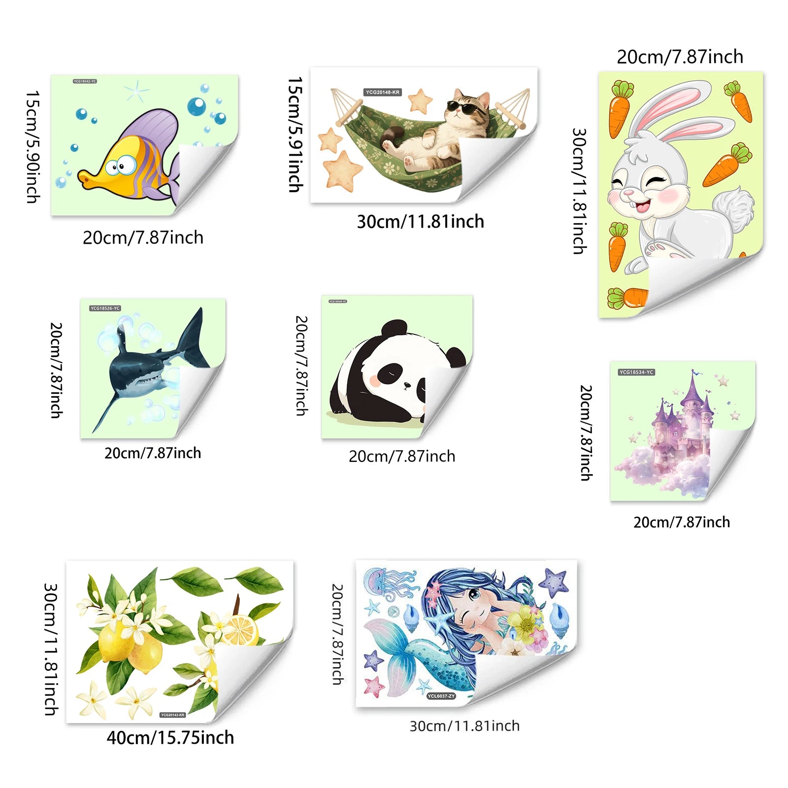 Glow-in-the-Dark Animal Toilet Sticker | Fun Bathroom PVC Decal Bathroom Decal Sticker Peaceful Pleasures Health and Wellness