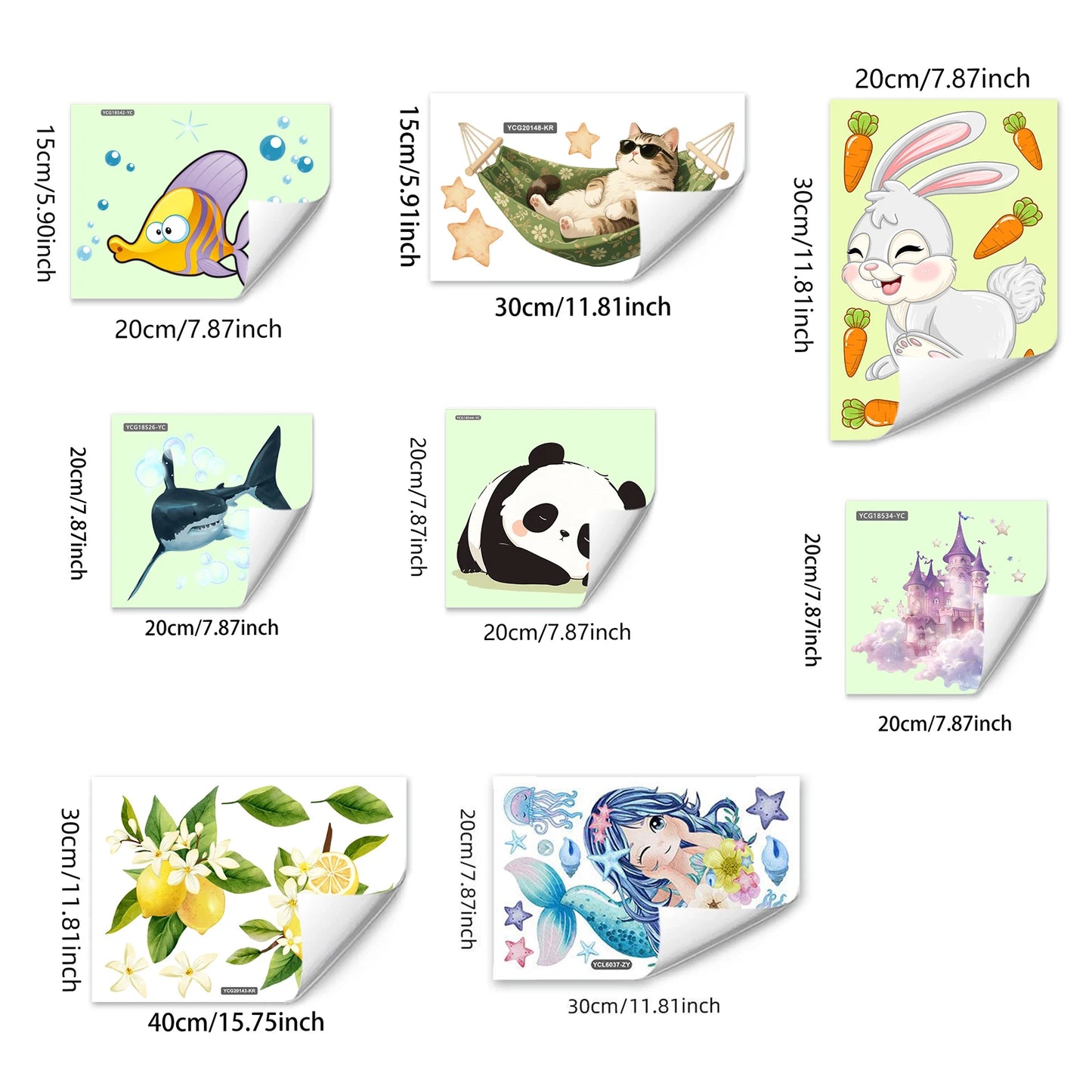 Glow-in-the-Dark Animal Toilet Sticker | Fun Bathroom Decor