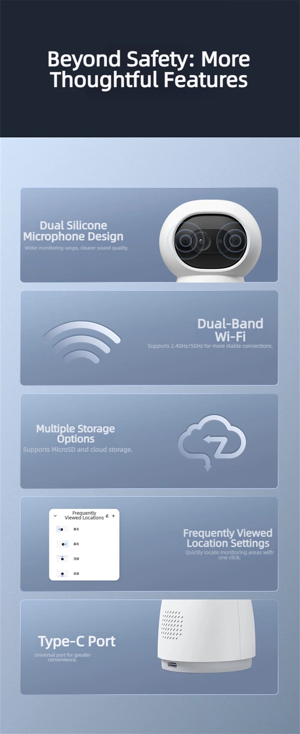 Aqara G3 Smart Camera Hub Gateway Edition WIFI 2.4/5GHz AI-Powered Recognition 2K HD 360-Degree For Homekit APP Peaceful Pleasures Health and Wellness