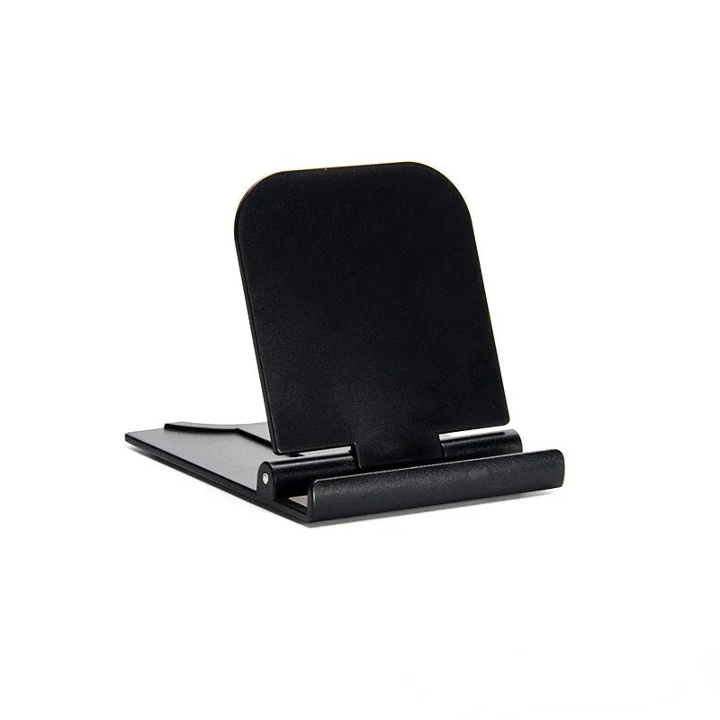 Phone Holder Stand Mobile Smartphone Support Tablet Stand for iPhone Desk Cell Phone Holder Stand Portable Mobile Holder Mount Peaceful Pleasures Health and Wellness Black