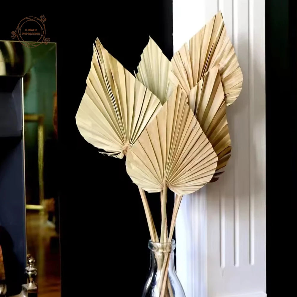 Artificial Palm Leaves Fronds for Wedding & Home Decor | 3/5 pcs