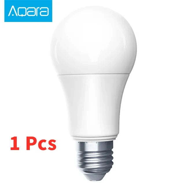 Aqara Smart LED Bulb T1 Zigbee 3.0 E27 6500K 220-240V Bluetooth Smart home Light Work For Homekit Alice Google Assistant Alexa Peaceful Pleasures Health and Wellness Bulb 1pcs