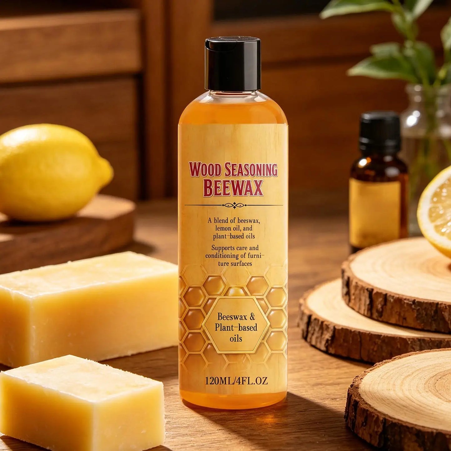 Beeswax Wood Conditioner 120ml | Polish & Protect Hardwood