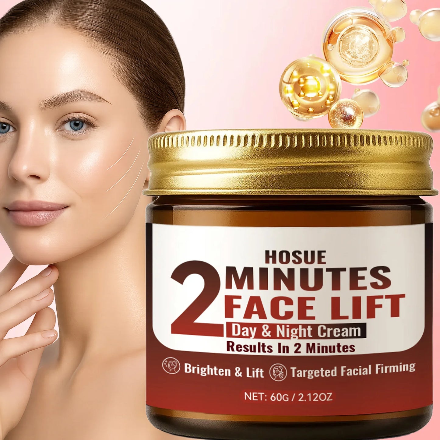 Retinol & Hyaluronic Acid Firming Day & Night Face Cream 60g