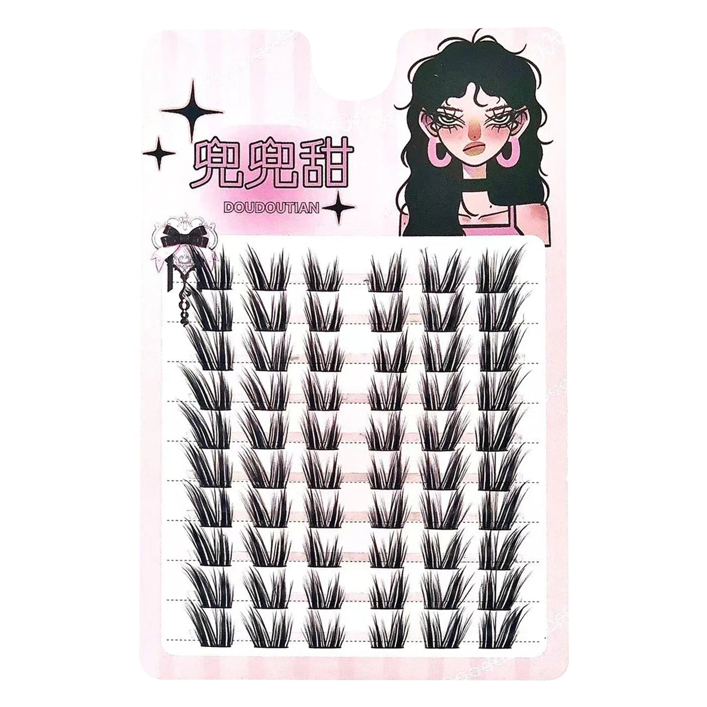 DIY Cluster False Lashes – Wispy Fly Fish Tail Style