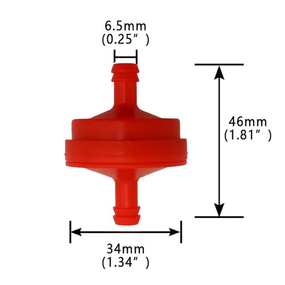 Fuel Filter 5 Pcs~10 Pcs Fit For Briggs and Stratton 1501729MA Craftman 298090 Lawn Boy 394358 John Deere PT4265 Murray MTD Toro Peaceful Pleasures Health and Wellness