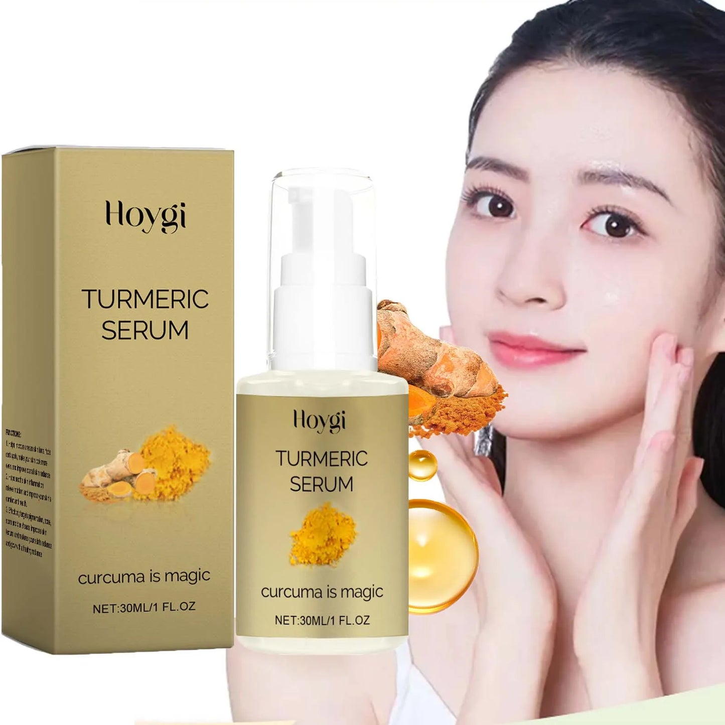 Turmeric Face Serum – Brighten & Fade Dark Spots | 30ml
