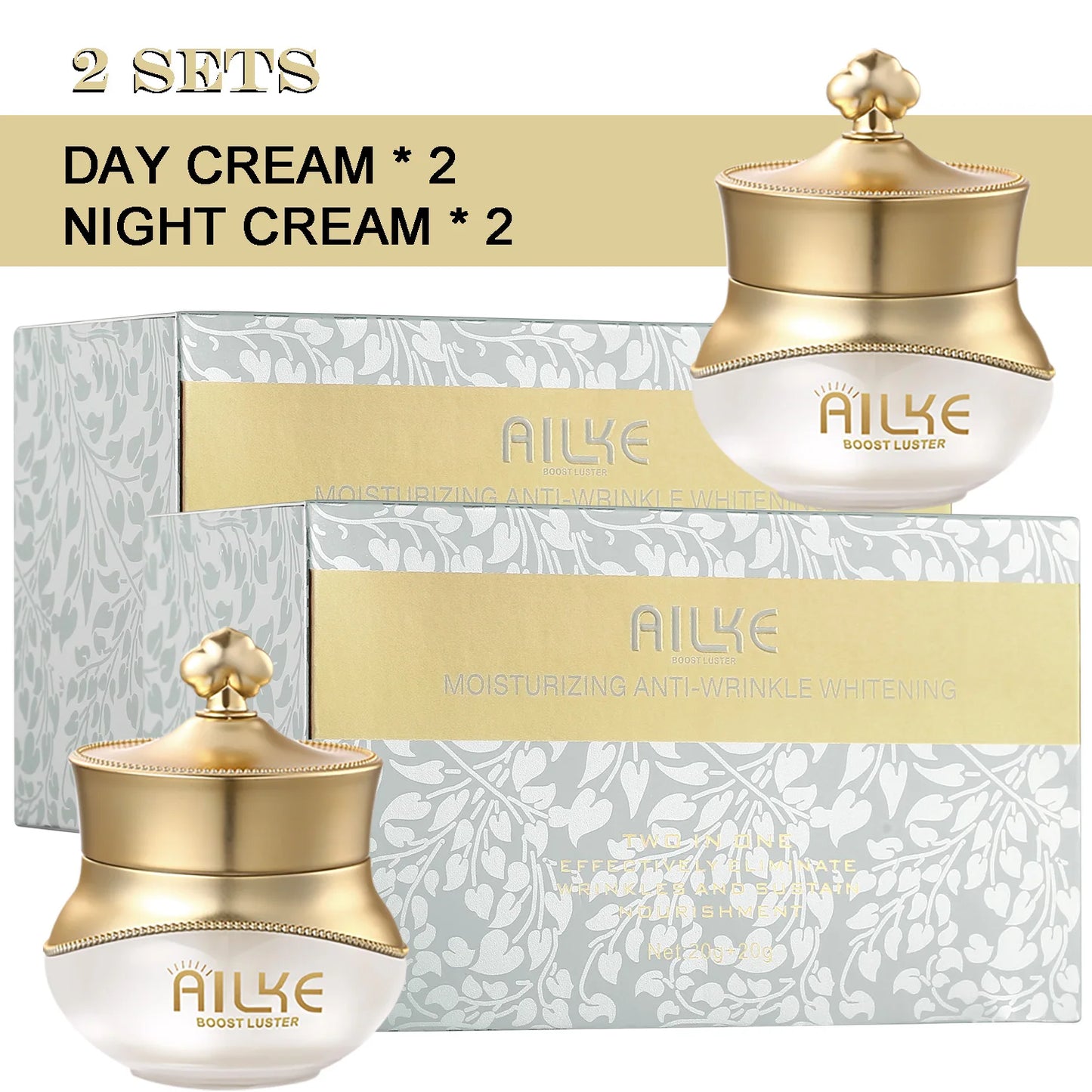 AILKE 5-in-1 Brightening Facial Skin Care Set – All Skin Types