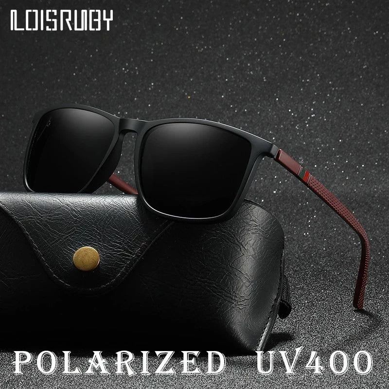 Luxury Square Vintage Polarized Cycling Sunglasses Men Women Fashion Travel Driving Fishing Sun Glasses Male Eyewear UV400 Peaceful Pleasures Health and Wellness