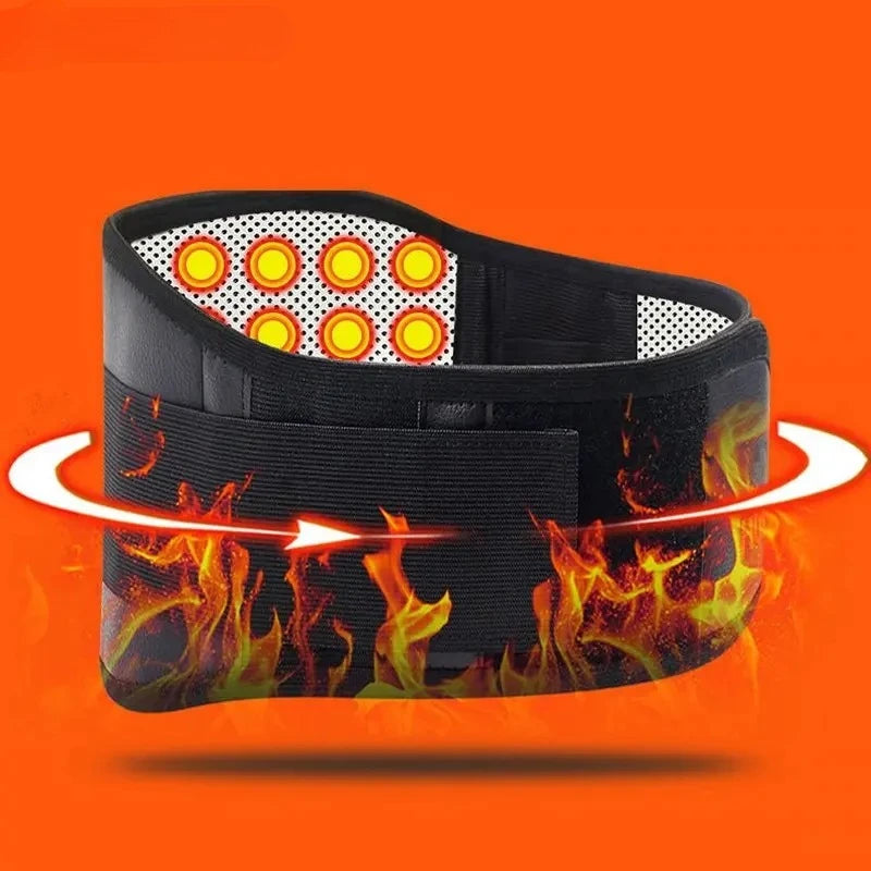 Tourmaline Waist Brace Support Belt Band Self Heating Lower Back Supports Magnetic Therapy Lumbar Waist Bandage Back Waist Belt Peaceful Pleasures Health and Wellness