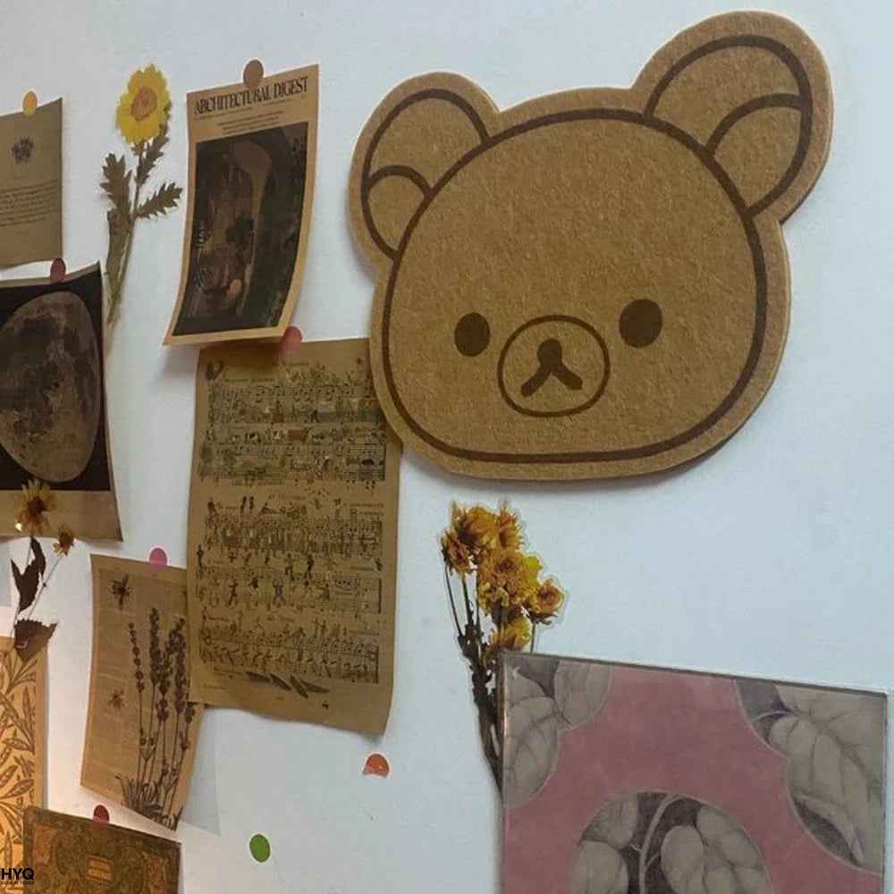 Tablero De Fieltro Dibujos Animados Decoraci N Pared Mensajes Sin