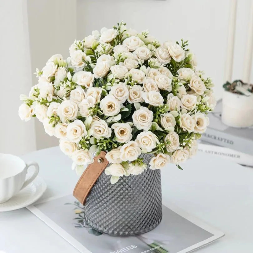 Artificial Silk Rose Bouquet | Wedding, Home & Garden Décor