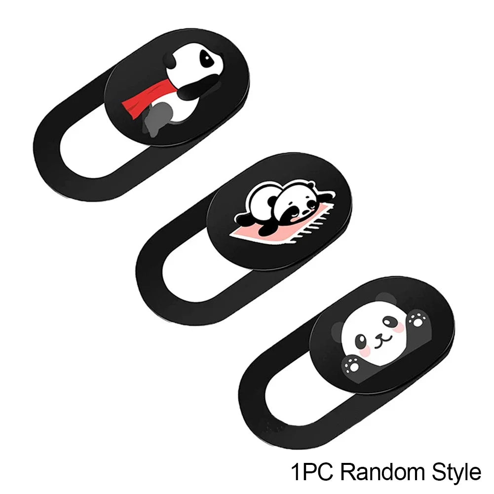 Cute Cartoon Webcam Cover – Ultra-Thin Privacy Slider
