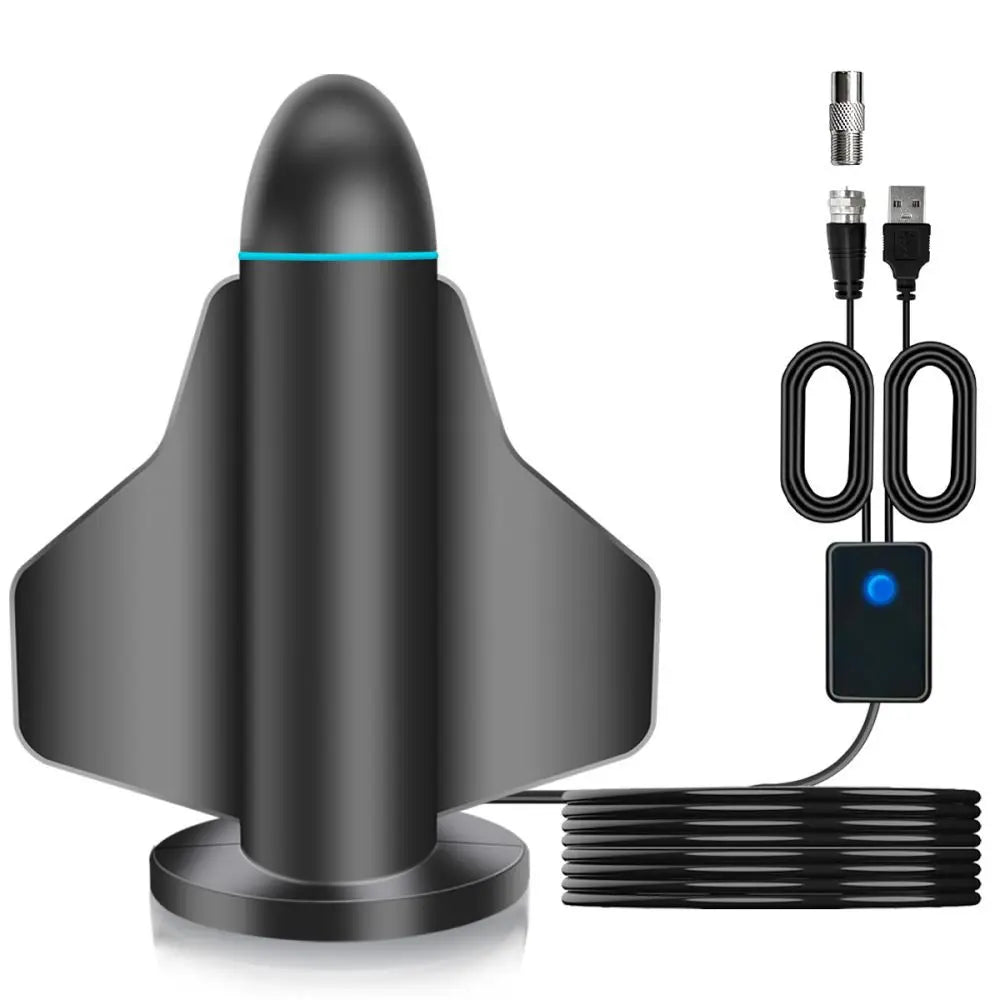 Indoor HD Digital TV Antenna – 80 Mile Range, 1080p Free TV