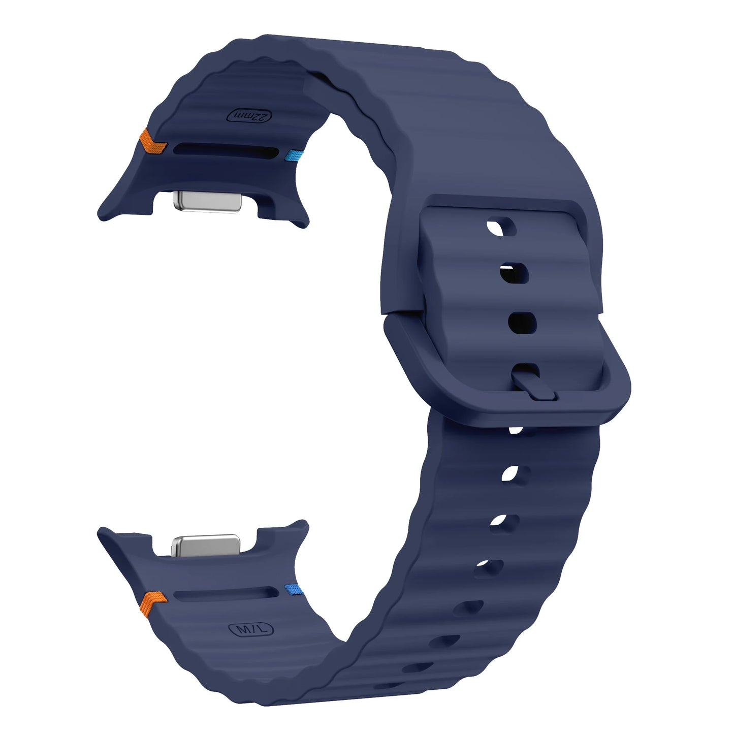 Silicone Sport Band for Samsung Galaxy Watch 8 40mm 44mm Classic 46mm Peaceful Pleasures Health and Wellness midnight blue galaxy watch 8 40mm