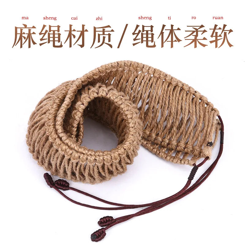 Suitable 13 15 Tones Hand Decorating Steel Tongue Drum Hemp Rope