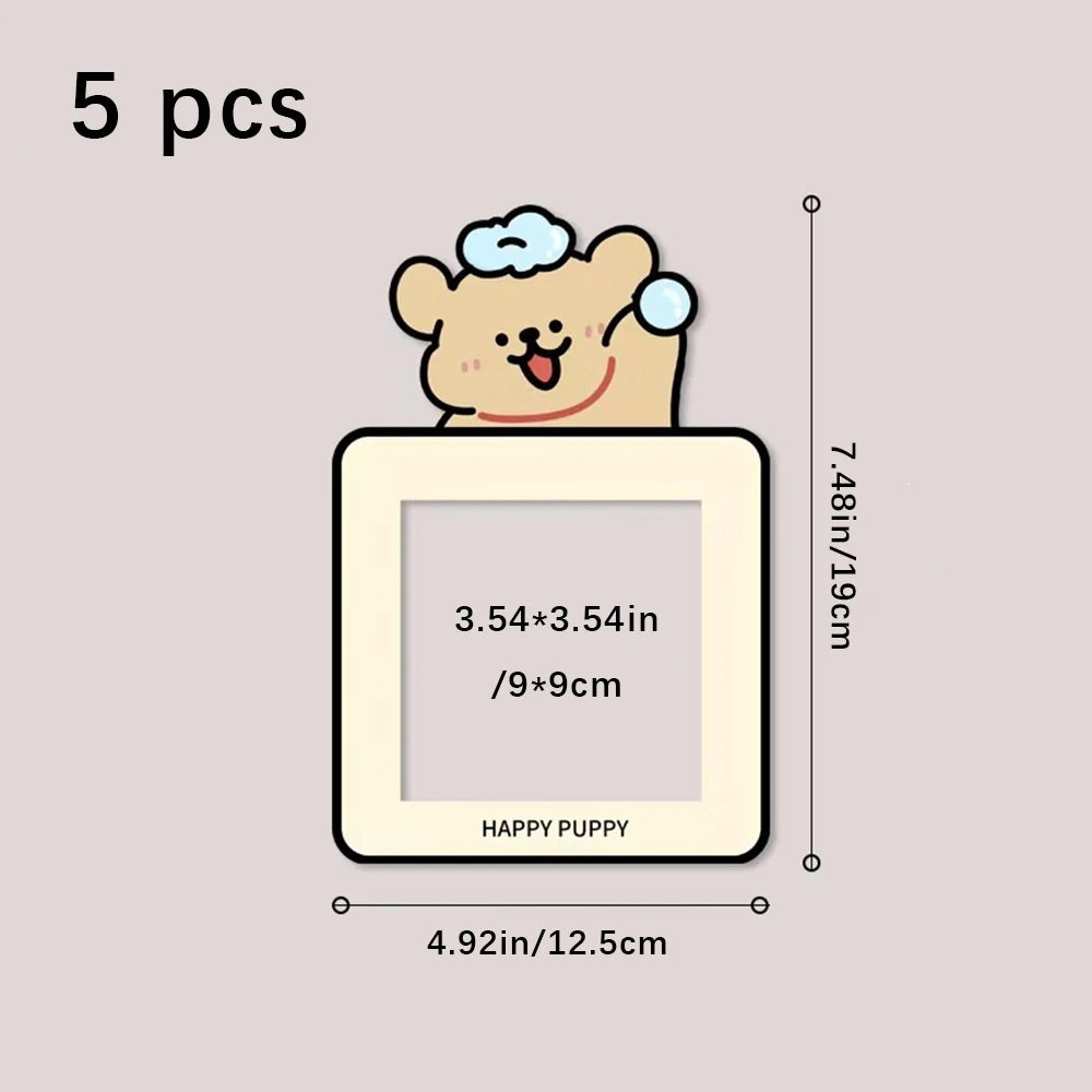 5 Sets Cute Dog Mushroom Element Switch Decorative Stickers Creative