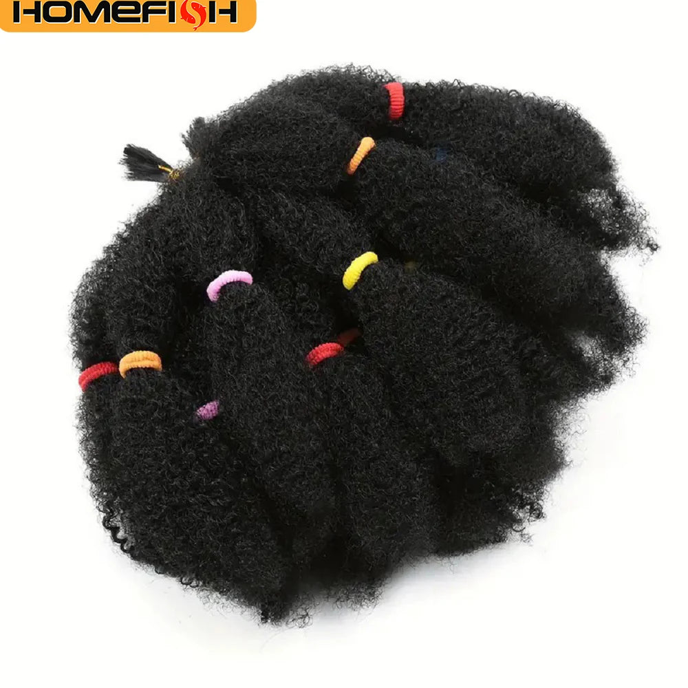 Afro Kinky Hair 12 Inch 1 Packs(10stands/pack) Pre Synthetic Afro Kinky Twist Hair Afro Braiding Hair Kinky Twist Crochet Braids Peaceful Pleasures Health and Wellness