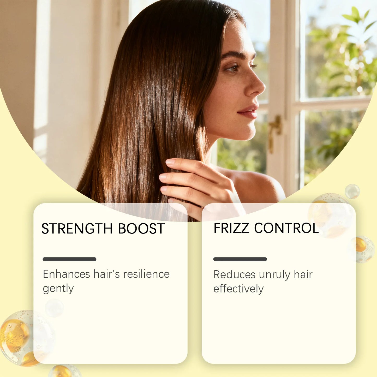 Edge Control Hair Spray – Frizz Smoothing Texturizer, 50ml