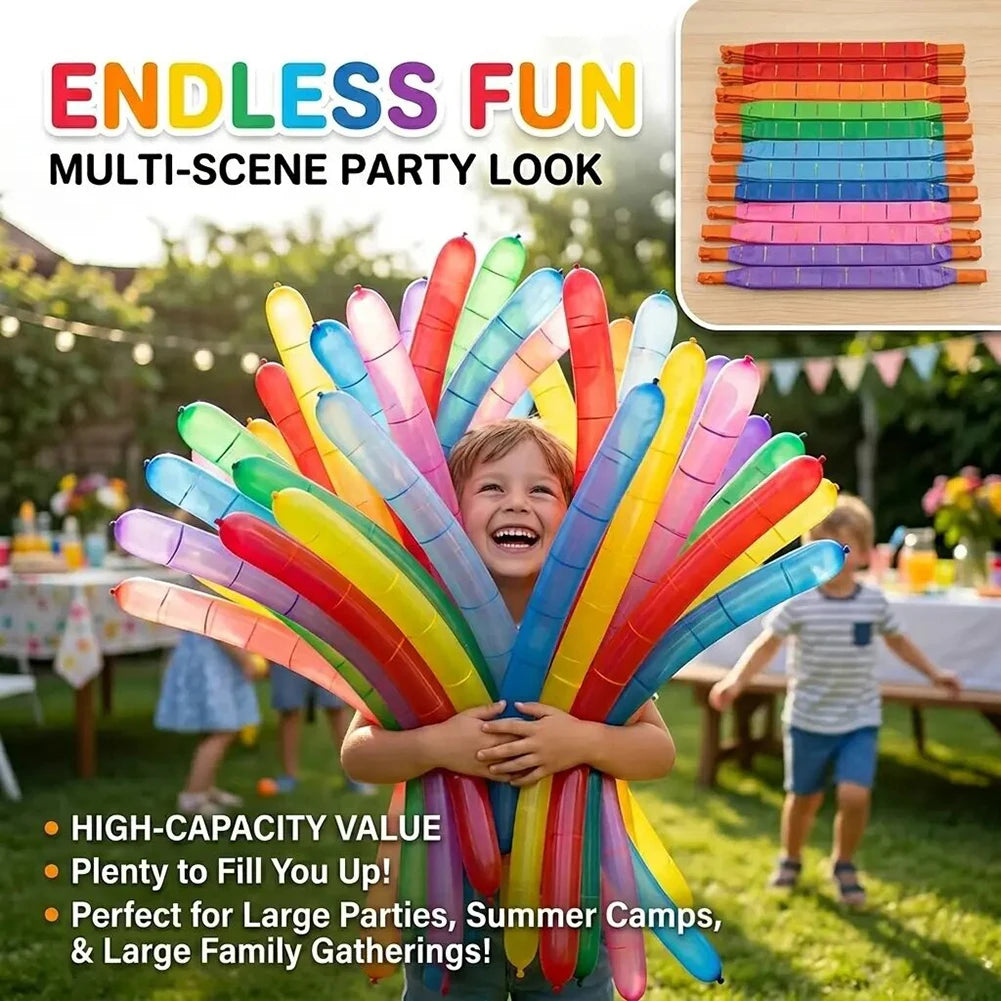Rocket-Balloons,Long Strip Balloons That Can Ascend Into The Sky,Long Flying Balloons For Party,Birthday Party Celebrations Peaceful Pleasures Health and Wellness