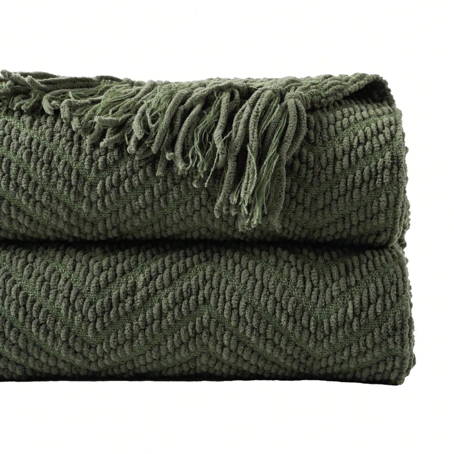 Battilo Chenille Knit Throw Blanket | Soft Couch & Sofa Throw