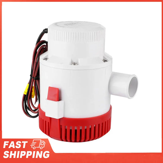 3500GPH 12V Professional Submersible Bilge Pump Marine Boat Yacht Peaceful Pleasures Health and Wellness