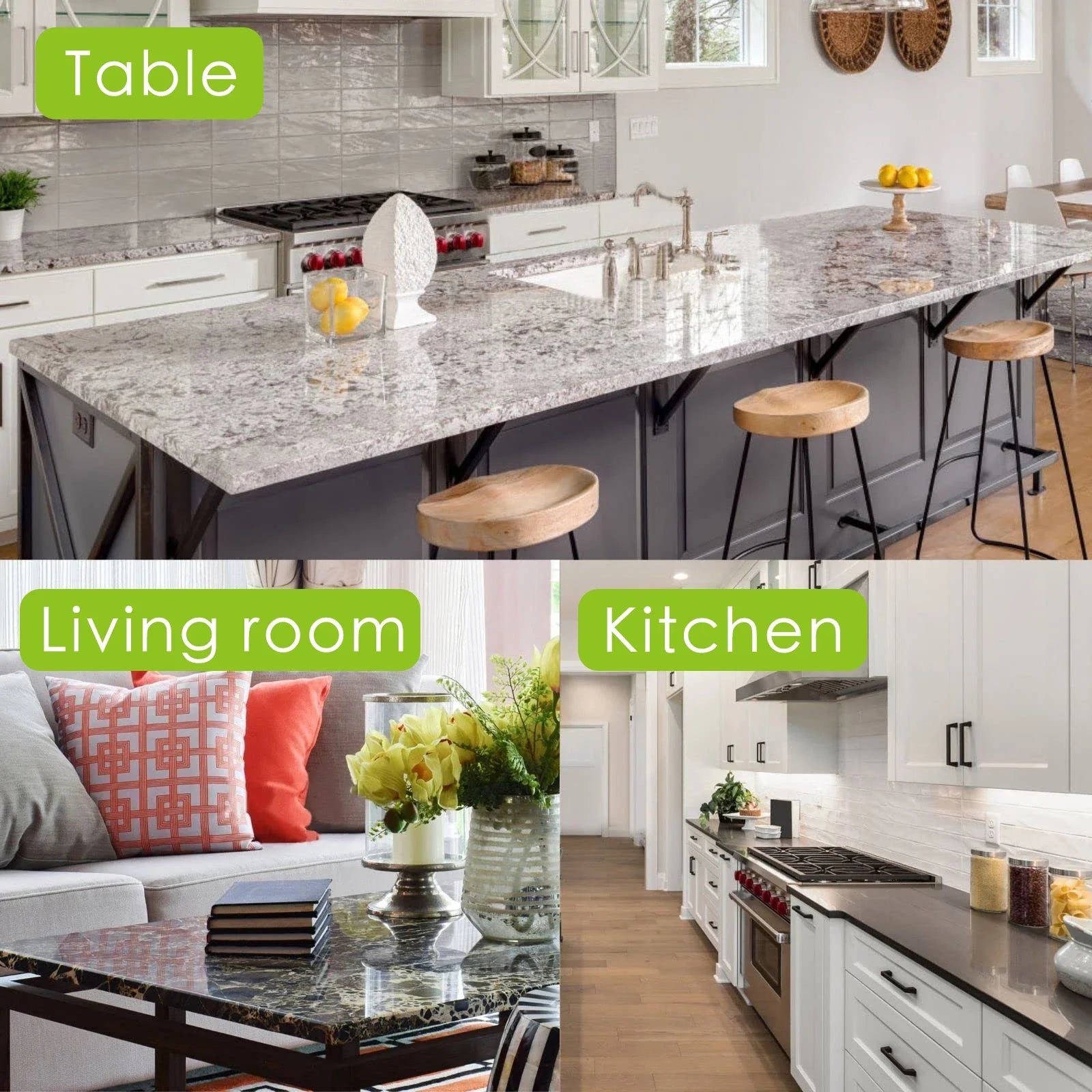 45-90cm Transparent Wall Protective Film Stickers Kitchen Oil-Proof Sticker Electrostatic Protection Paper Waterproof Wallpaper Peaceful Pleasures Health and Wellness