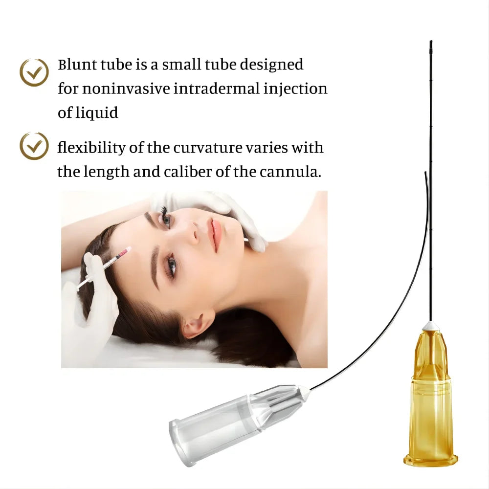 Blunt Tip Microcannula Needles 18G 23G 25G 27G | 50mm & 70mm