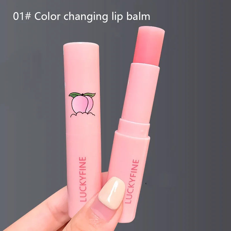Peach Lip Balm – Color-Changing Moisturizing Lip Care 2.8g