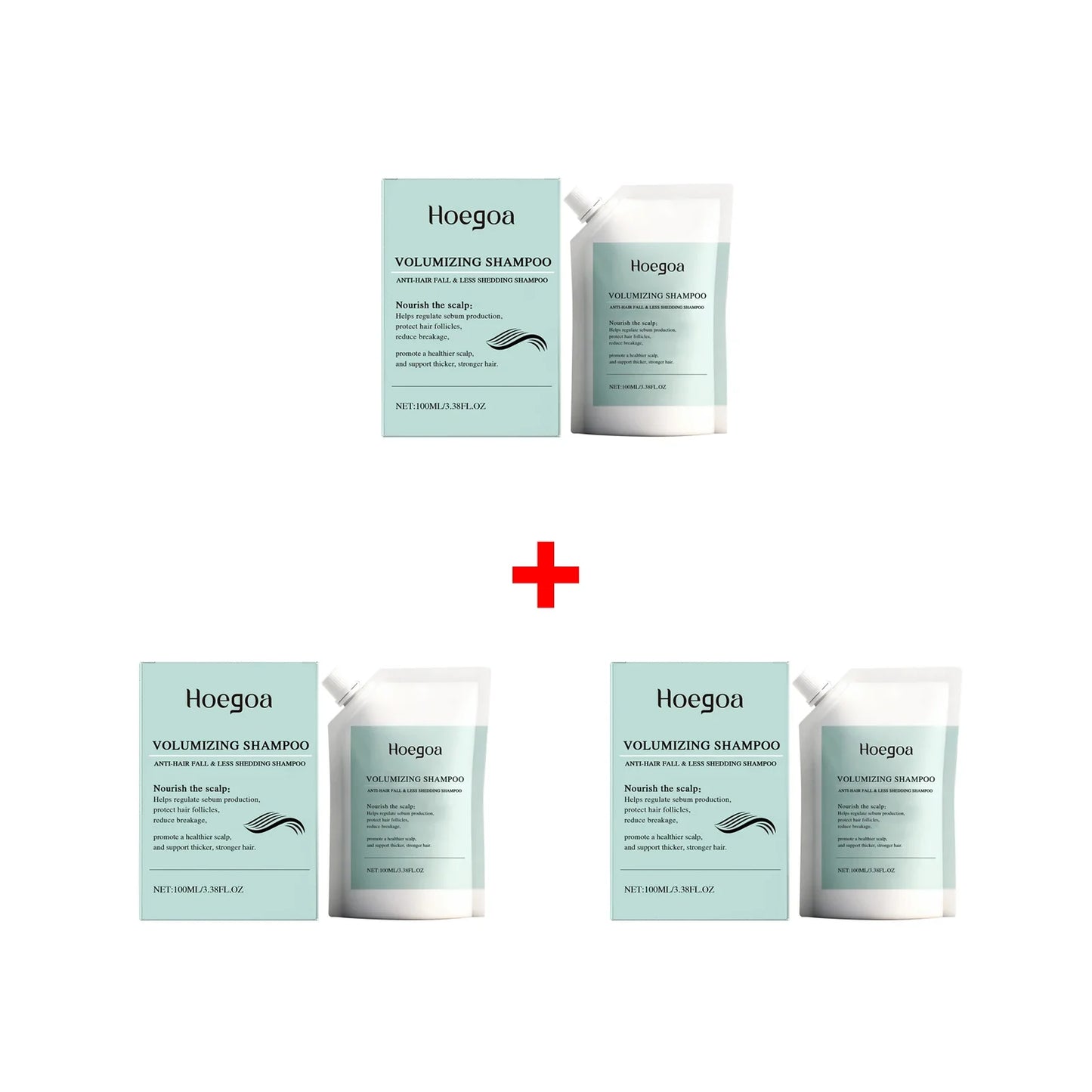 HOEGOA Volumizing Shampoo – Oil Control & Root Strengthening