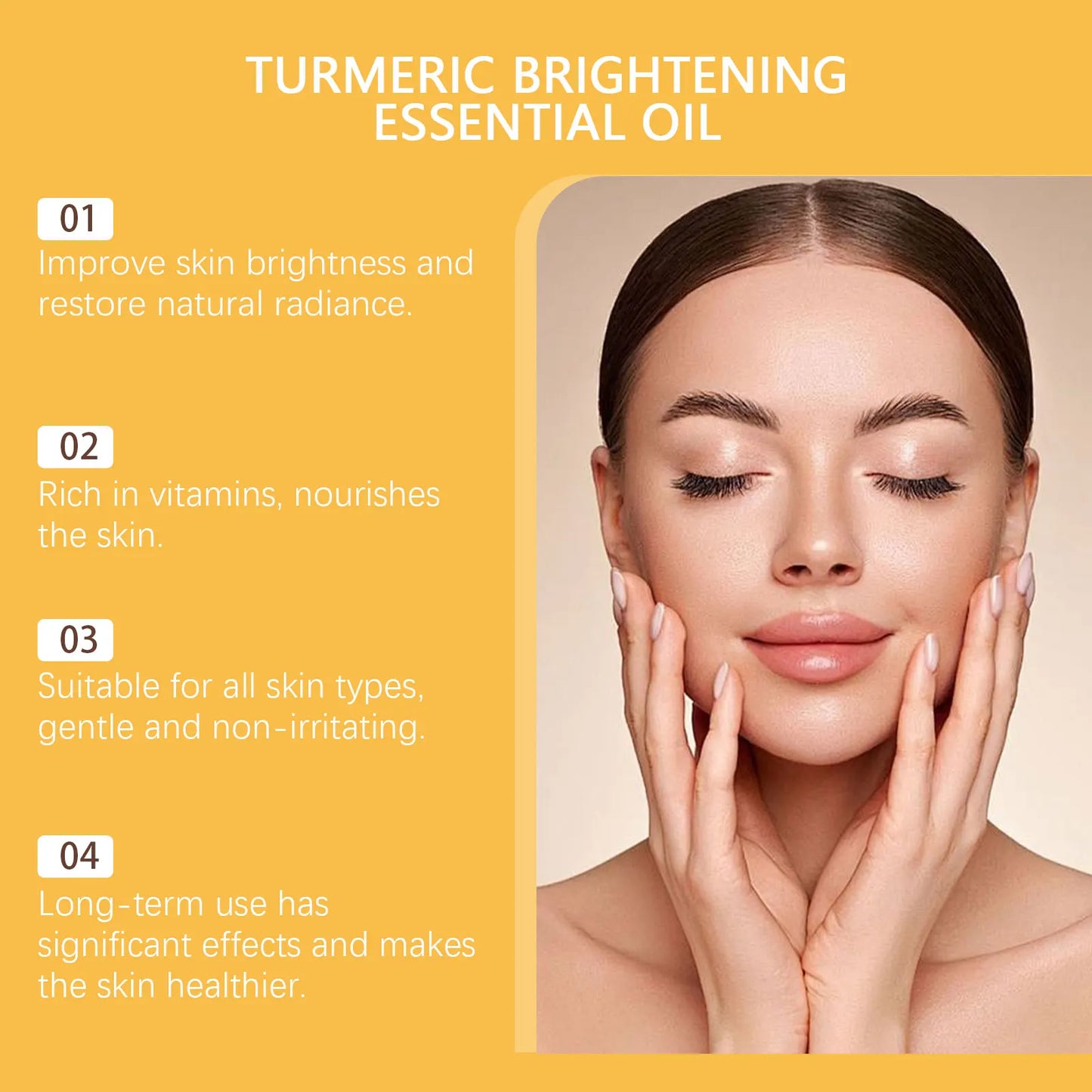 Turmeric Brightening Facial Oil – Glow & Radiance 30ml