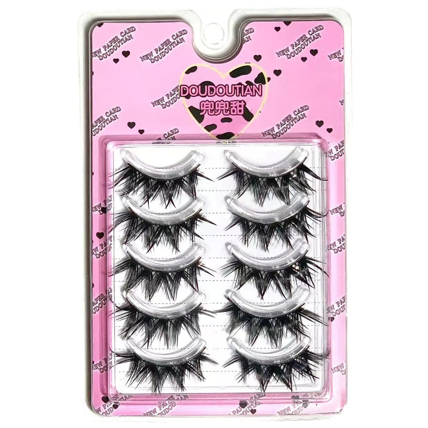 Wispy False Eyelashes – DIY Cosplay Anime Strip Lashes 3 Pairs