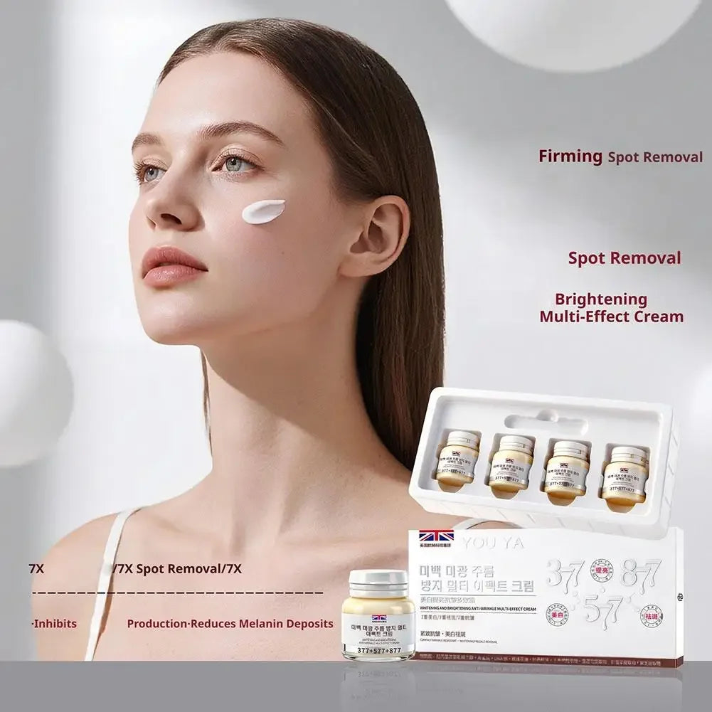 15gx4pcs 377 577 877 Nicotinamide Face Cream Whitening and Spot-Removing Dark Corrector Freckle Remove Multi-effect Cream Peaceful Pleasures Health and Wellness