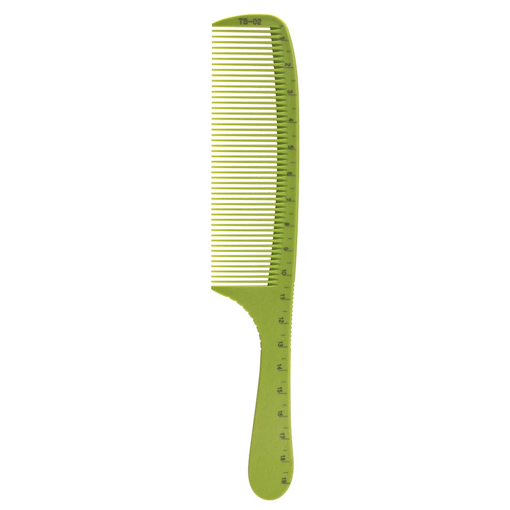 1/9Pcs Professional Hairdressing Scale Comb Barber Styling Set Hair Styling Heat Resistant Cutting Comb Styling Tools Peaceful Pleasures Health and Wellness G