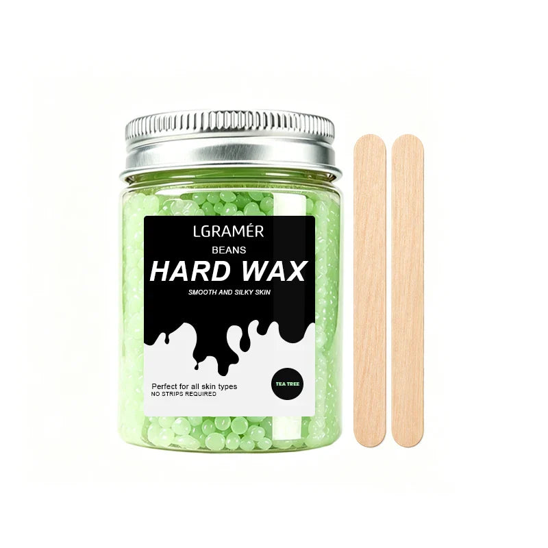 LGRAMER Hard Wax Beads for Hair Removal | 80g/380g Scented