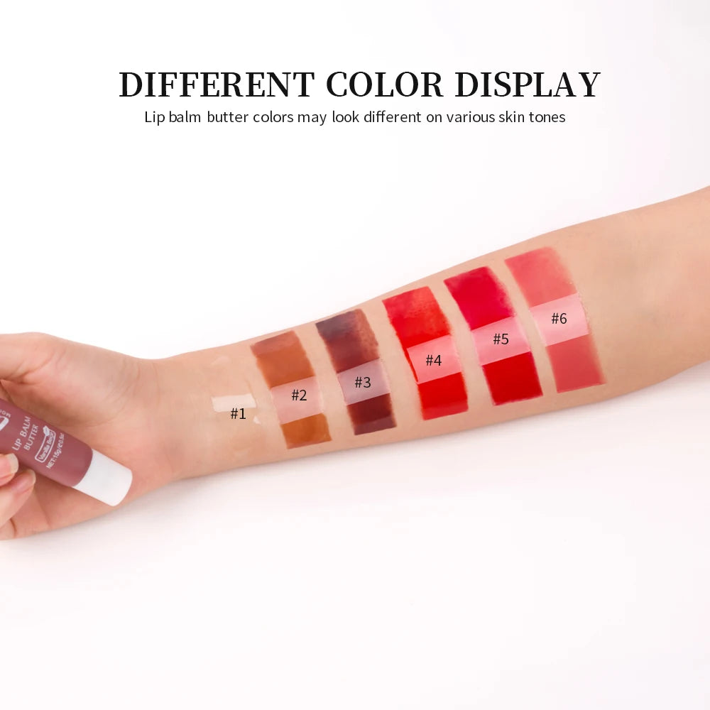 3pcs/Kit Butter Moisturizing Lip Gloss Oil Jelly Lipgloss Liquid Lipstick Lip Tint Brown Sugar Crystal Lip Balm Peaceful Pleasures Health and Wellness