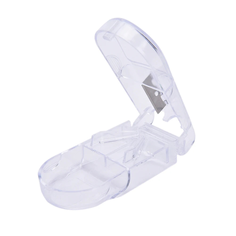 Portable Pill Cutter Splitter & Storage Case | 3 Colors