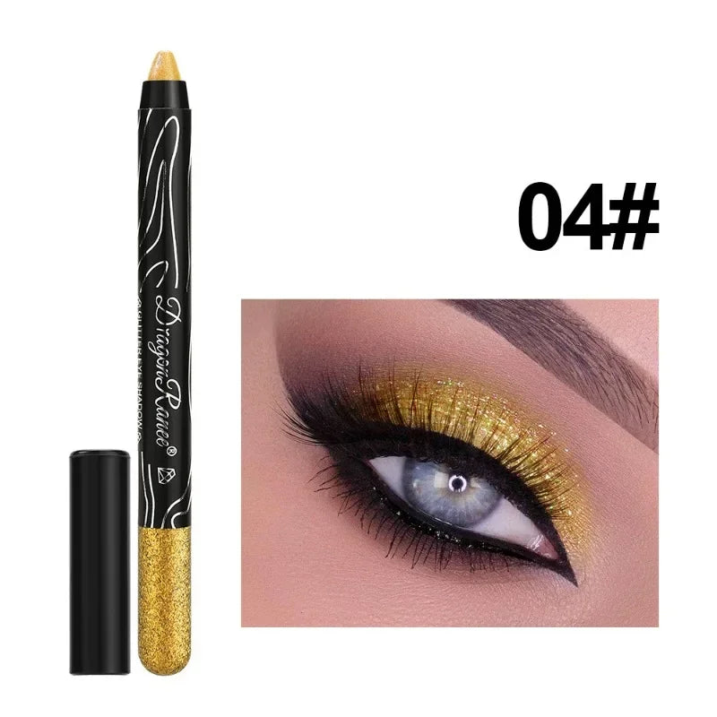 Waterproof Pearlescent Eyeshadow Pencil | Glitter Shimmer Stick