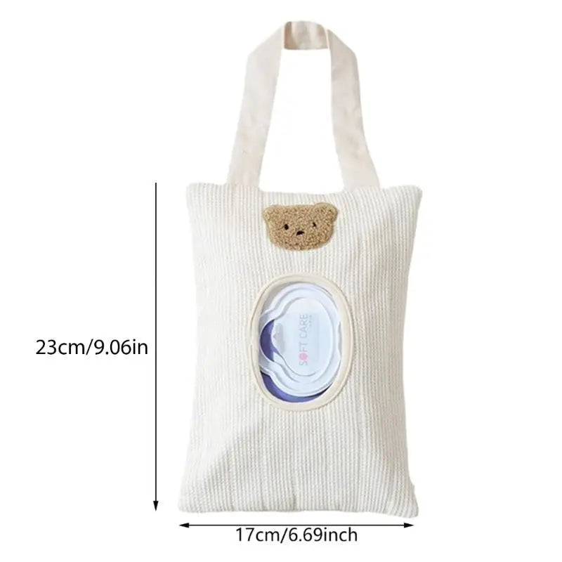 Portable Refillable Baby Wipe Dispenser for Stroller & Travel
