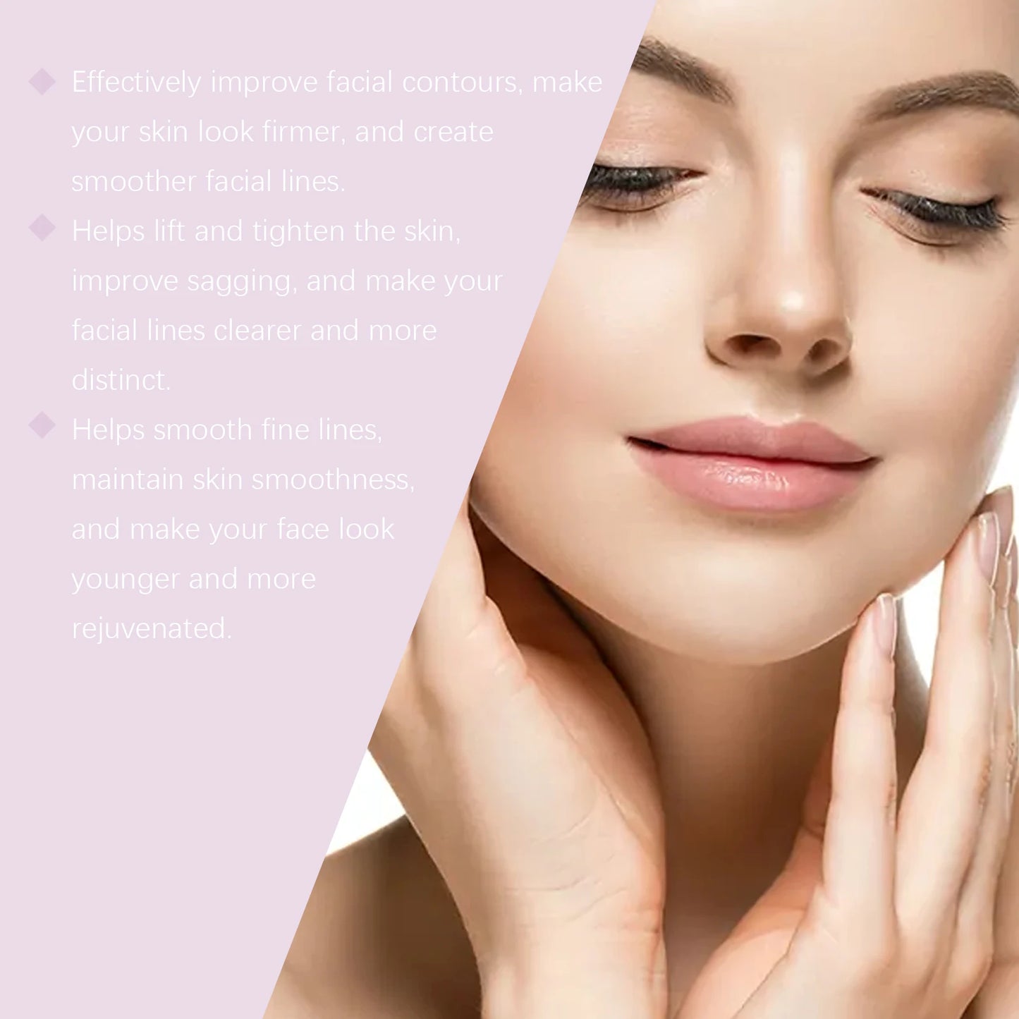 Invisible Face Lift Tape – V-Shape Chin & Neck Patches 40pc Peaceful Pleasures Health and Wellness