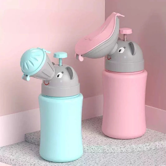 Portable Baby Travel Potty Hygienic Leak Proof Urinal Emergency Toilet for Car Toddler Pee Training Cup Bottle for Kids Boy Girl Peaceful Pleasures Health and Wellness 2pcs