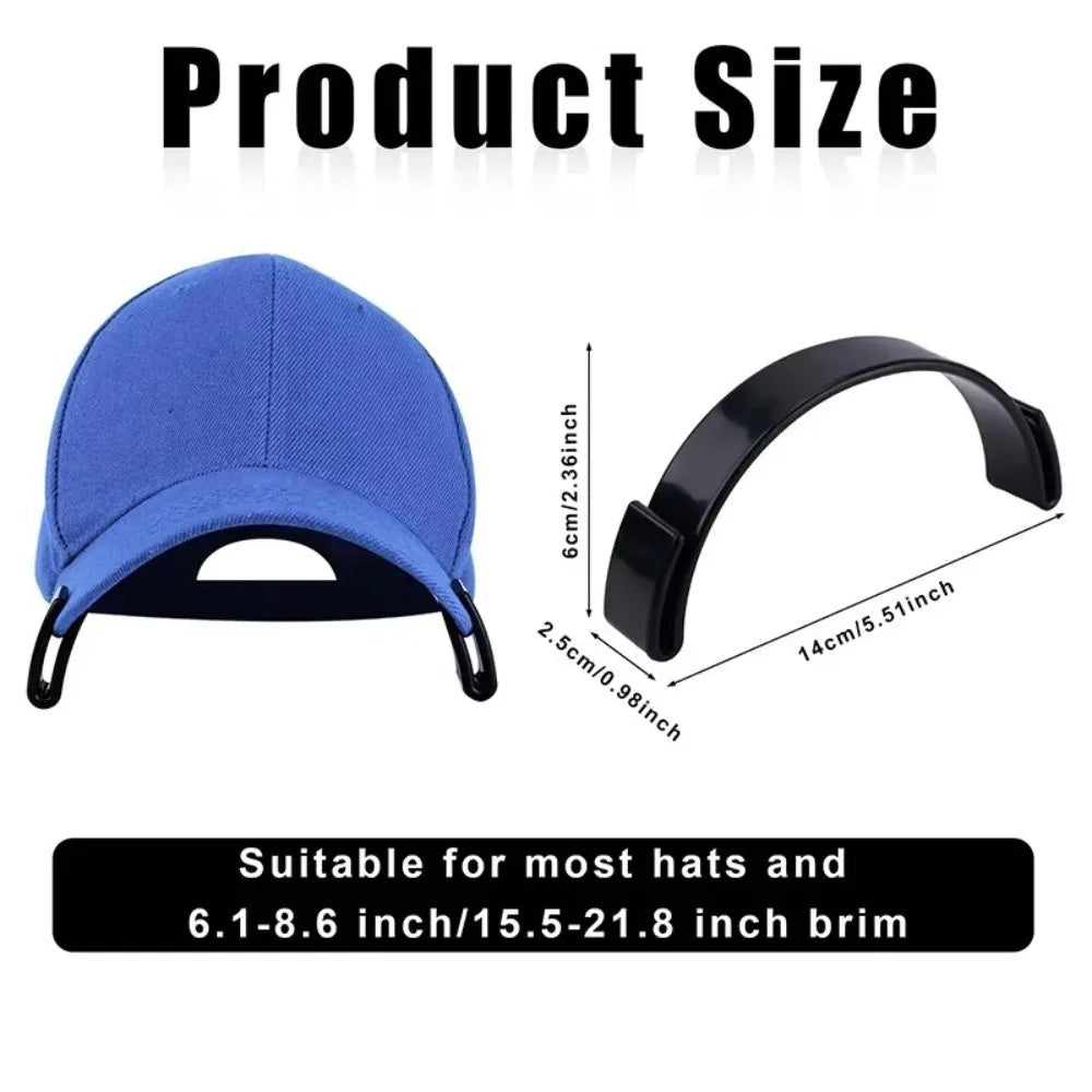 Durable Plastic Hat Brim Bender Curving Band Adjustable Hat Brim Shaper Cap Shaper Tool Baseball Caps Shaper Visor Shaping Peaceful Pleasures Health and Wellness