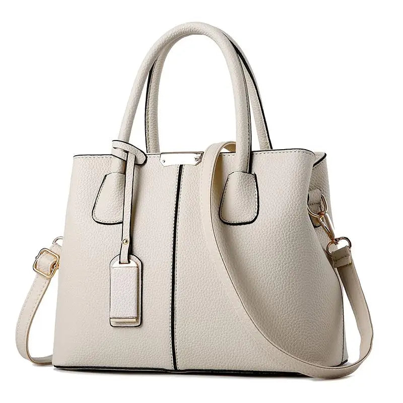 JETTING Women's PU Leather Tote Shoulder & Crossbody Bag