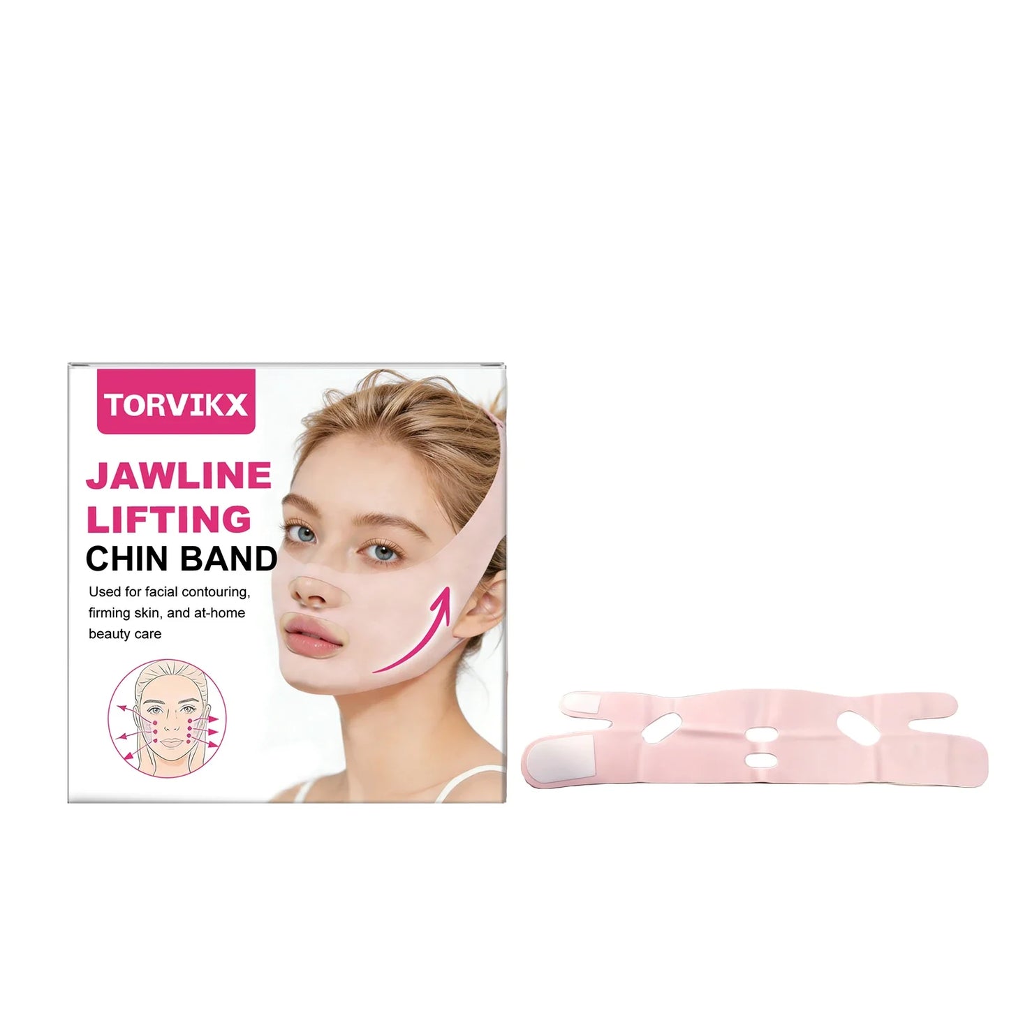 Jawline Chin Strap – Lightweight, Skin-Friendly Facial Contour