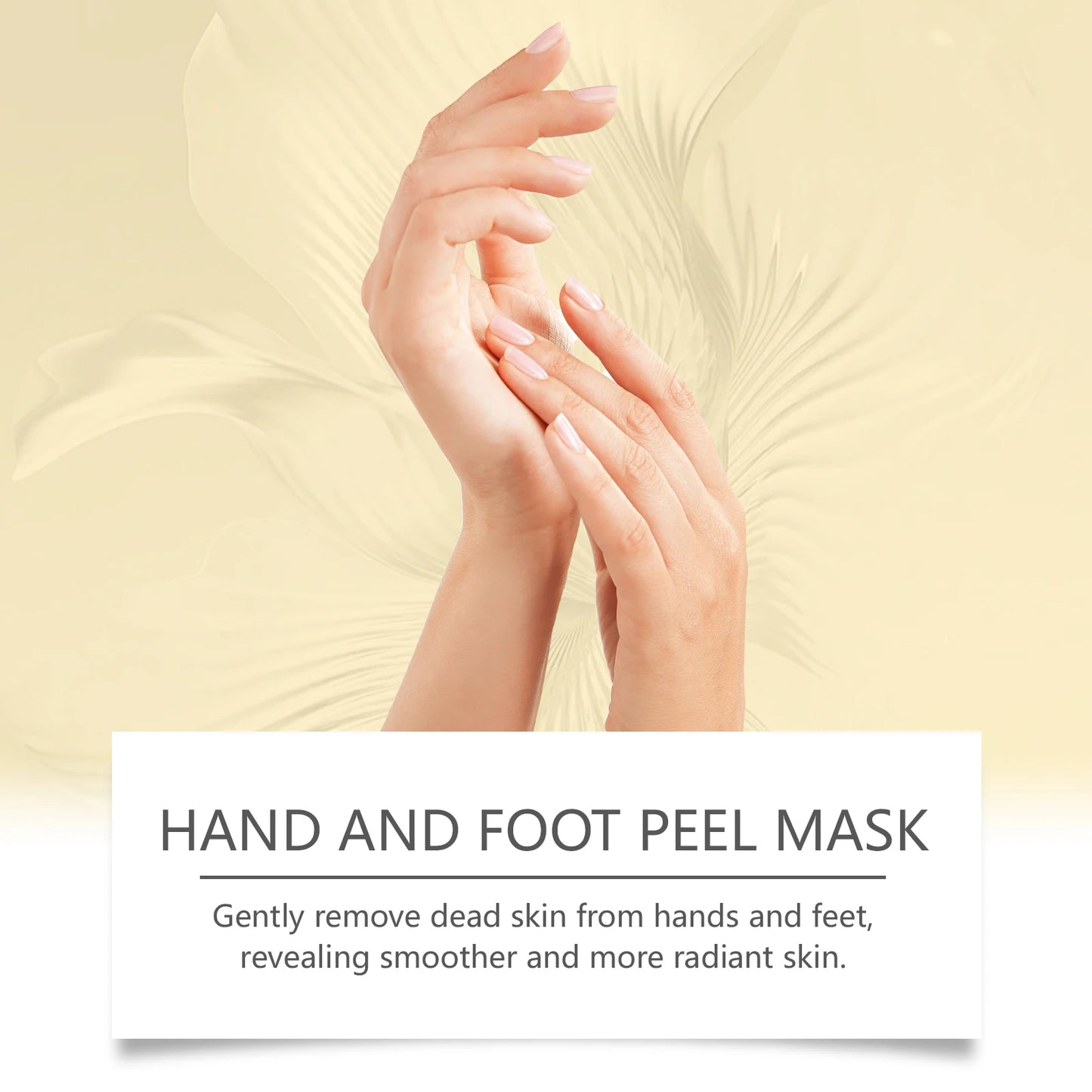 Exfoliating Hand & Foot Peel Mask – Honey & Milk Dead Skin Remover