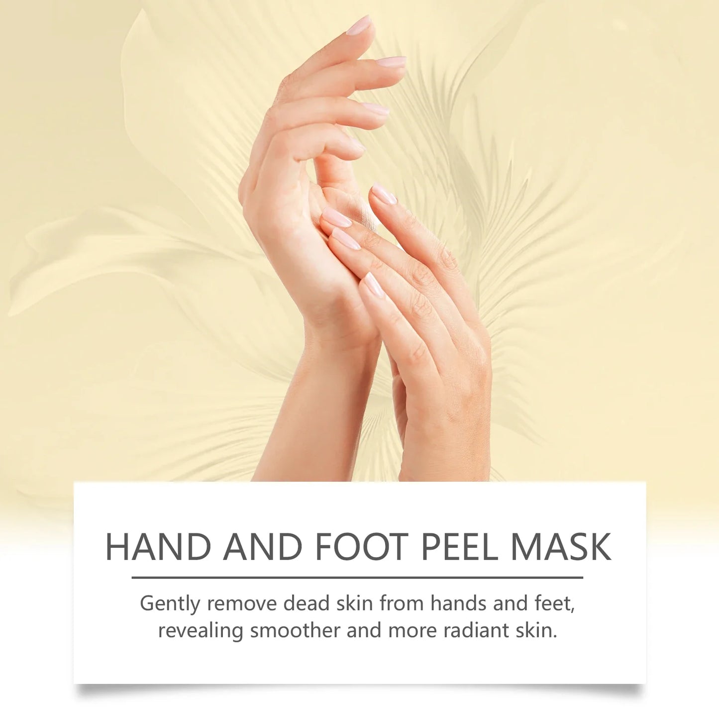 OceAura Exfoliating Hand & Foot Peel Mask – Milk & Honey
